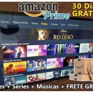 AMAZON PRIME: TESTE POR 1 MÊS GRÁTIS – Filmes, Séries e Musicas