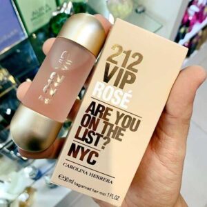 Carolina Herrera 212 Vip Rose Hair Mist Perfume para os cabelos – 30ml