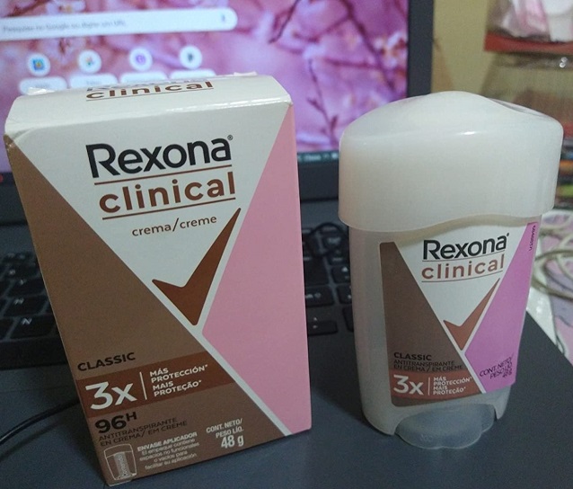 Desodorante Antitranspirante Rexona Clinical Extra Dry 48g