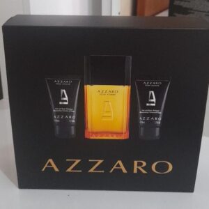 Kit Coffret Azzaro Pour Homme Perfume Masculino 100ml + 2 Shampoos e Shower gels 50ml