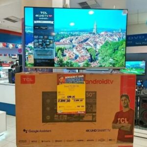 Use o Cupom→( ELETRO100 )Smart TV 50” 4K LED T...