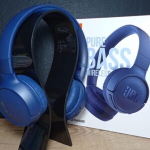 Fone de Ouvido JBL Tune 520BT Pure Bass Bluetooth Até 57hrs APP Comando de Voz – Azul