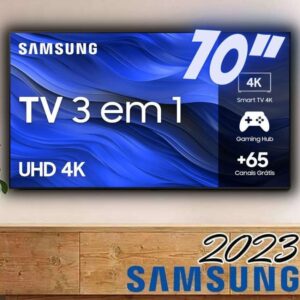 Smart TV 70” UHD Crystal 4K LED Samsung design A...
