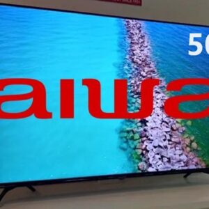 Smart TV 50″ Aiwa 4K Ultra HD HDR10 Borda Infinita HDMI USB Processador QuadCore – Bivolt