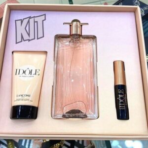 Kit Idôle Lancôme Coffret Perfume Feminino EDP + Creme Idôle La Power + Mini Máscara Hypnôse